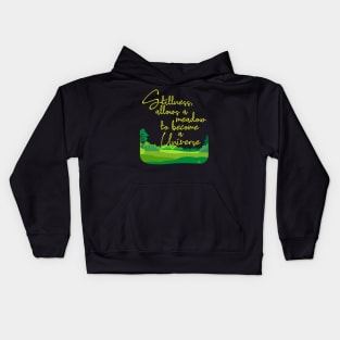 Stillness-light Kids Hoodie